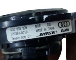 Audi A6 S6 C7 4G Altoparlante ad alta frequenza portiera anteriore 4G0035399