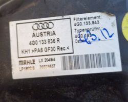 Audi A6 S6 C7 4G Boîtier de filtre à air 4G0133836R