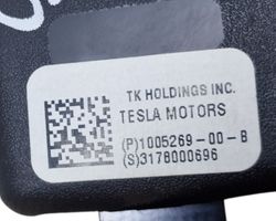Tesla Model S Fibbia della cintura di sicurezza centrale (posteriore) 100526900B