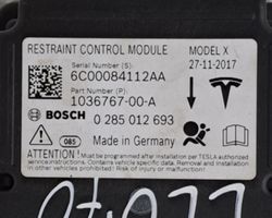 Tesla Model X Centralina/modulo airbag 103676700A