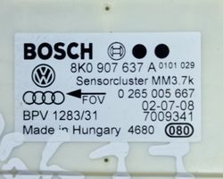 Audi A4 S4 B8 8K Capteur de vitesse de lacet d'accélération ESP 8K0907637A