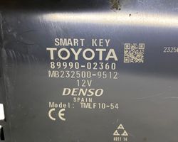 Toyota Auris E180 Module de contrôle sans clé Go 8999002360