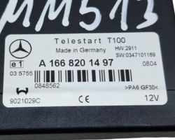 Mercedes-Benz GLA W156 Autonominio šildytuvo (webastos) valdymo blokas A1668201497