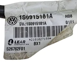 Volkswagen Jetta VI Negative earth cable (battery) 1S0915181A