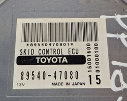 Toyota Prius (XW20) ESP (stability system) control unit 8954047080