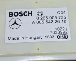 Mercedes-Benz E W212 Czujnik przyspieszenia ESP 0265005735