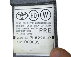 Toyota Prius (XW20) Cintura di sicurezza anteriore 7L8220P