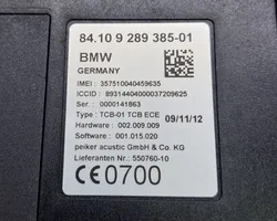 BMW 7 F01 F02 F03 F04 Module unité de contrôle Bluetooth 9289385