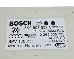 Audi Q5 SQ5 Vakaajan pitkittäiskiihtyvyystunnistin (ESP) 8K0907637C