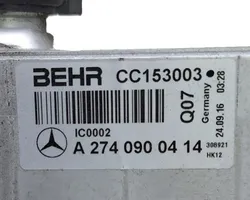 Mercedes-Benz GLC X253 C253 Радиатор интеркулера A2740900414