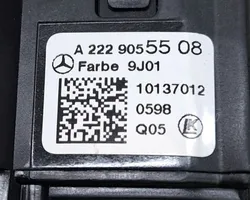 Mercedes-Benz CLS C257 Przełącznik świateł A2229055508