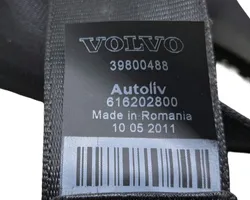 Volvo V60 Rear seatbelt 39800488
