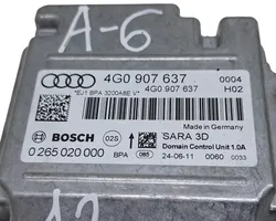 Audi A6 S6 C7 4G Sensore di imbardata accelerazione ESP 4G0907637