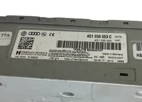 Audi A6 S6 C7 4G Unità principale autoradio/CD/DVD/GPS 4G1035053C