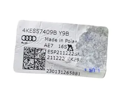 Audi e-tron Etuoven sähköinen sivupeili 4KE857409B
