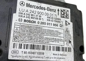 Mercedes-Benz B W246 W242 Turvatyynyn ohjainlaite/moduuli A2429000901