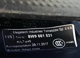 Audi A4 S4 B9 Wykładzina bagażnika 8W9861531