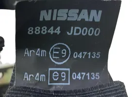 Nissan Qashqai Cintura di sicurezza posteriore 88844JD000