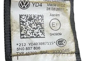 Volkswagen Tiguan Cintura di sicurezza posteriore 5N0857806