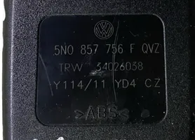 Volkswagen Tiguan Klamra przedniego pasa bezpieczeństwa 5N0857756F