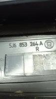 Skoda Fabia Mk2 (5J) Listwa / Uszczelka szyby drzwi 5J6853264A