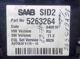 Saab 9-3 Ver1 Monitor / wyświetlacz / ekran 5263264