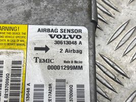 Volvo S40, V40 Sterownik / Moduł Airbag 30613048A