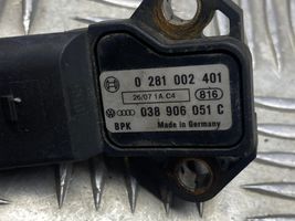 Audi A4 S4 B6 8E 8H Sensore di pressione dei gas di scarico 038906051C