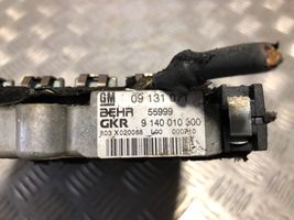 Opel Zafira A Radiateur électrique de chauffage auxiliaire 09131071