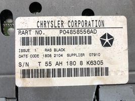 Chrysler Voyager Panel / Radioodtwarzacz CD/DVD/GPS P04858556AD