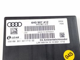 Audi A8 S8 D4 4H Module d'éclairage LCM 