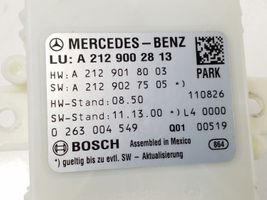 Mercedes-Benz E C207 W207 Parkošanas (PDC) vadības bloks 