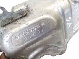 Mercedes-Benz A W176 Bouclier thermique d'échappement A6510961068