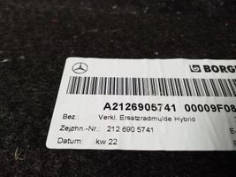 Mercedes-Benz E W212 Muu vararenkaan verhoilun elementti A2126905741