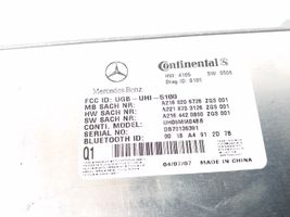 Mercedes-Benz S W221 Module unité de contrôle Bluetooth A2168206726