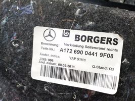 Mercedes-Benz SLK R172 Garniture panneau latérale du coffre A1726900441