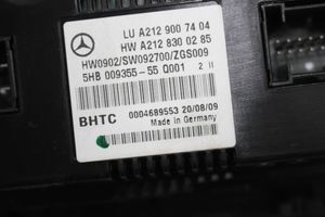 Mercedes-Benz E W212 Ilmastoinnin ohjainlaite A2129007404