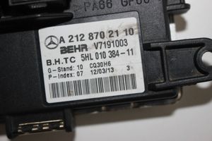 Mercedes-Benz C AMG W204 Resistencia motor/ventilador de la calefacción A2128702110