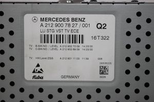 Mercedes-Benz E W212 Unità principale autoradio/CD/DVD/GPS A2129007827