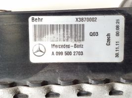 Mercedes-Benz E W212 Aušinimo skysčio radiatorius A0995002703