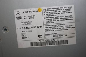 Mercedes-Benz CLS C219 CD/DVD-vaihdin A2118706189