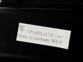 Porsche Cayenne (92A) Inne elementy wykończeniowe drzwi przednich 7P5853317