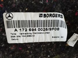 Mercedes-Benz SLK R172 Boczek / Tapicerka boczna bagażnika A1726940025