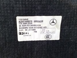 Mercedes-Benz C W204 Apdaila galinio dangčio A2047400070