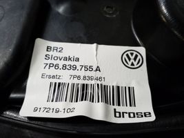 Volkswagen Touareg II Mechanizm podnoszenia szyby tylnej bez silnika 7P6839755A