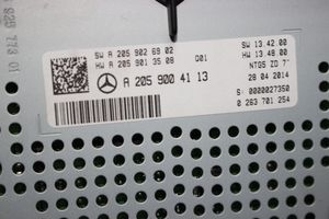 Mercedes-Benz C W205 Monitor / wyświetlacz / ekran A2059004113