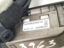 Mercedes-Benz E C207 W207 Radio/CD/DVD/GPS-pääyksikkö A2048205015
