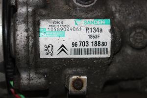 Citroen C3 Ilmastointilaitteen kompressorin pumppu (A/C) 9670318880