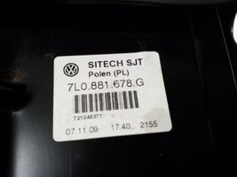 Audi Q7 4L Telaio del sedile 7L0881678G