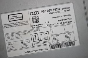 Audi A7 S7 4G Unité principale radio / CD / DVD / GPS 4G0035192B